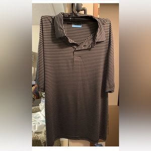 PGA Black and Gray Polo. Size Large. Excellent condition